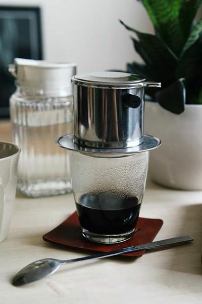 Hình ảnh ly cafe phin đen