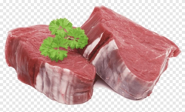Hình ảnh thịt bò hồng tươi sống - PNG